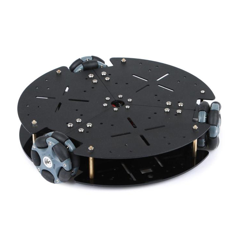 Stem Robotics Kit - Kit Sasis Mobil Robot Roda Omni