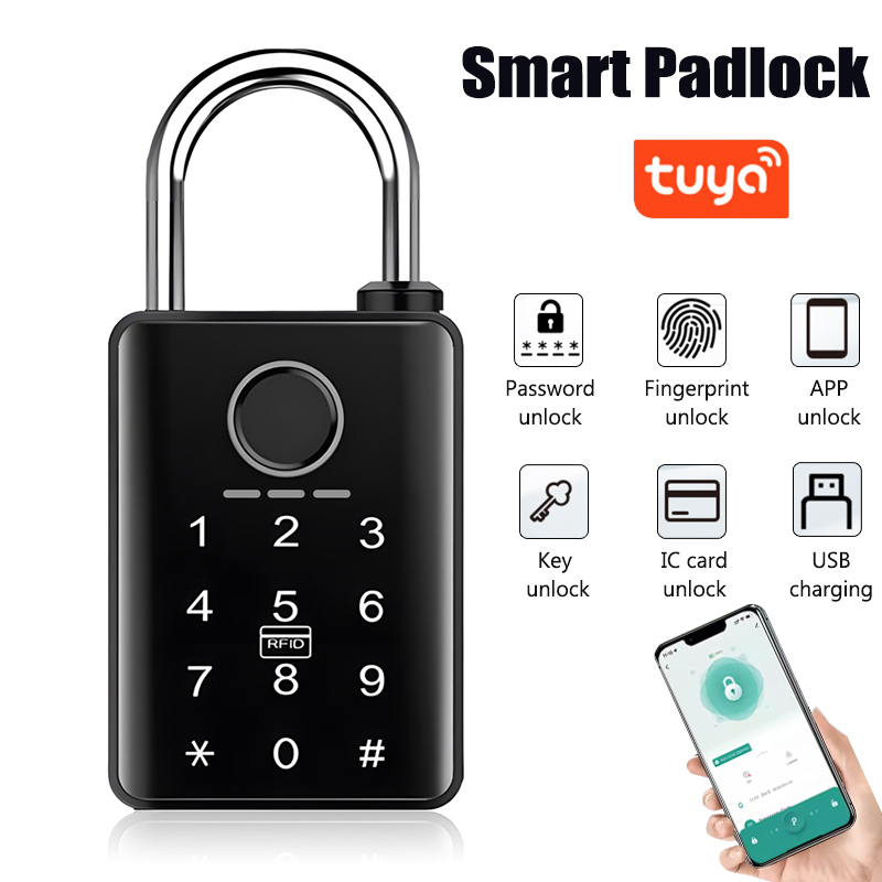 Smart Door Lock Wifi - Kunci Pintu Pintar Tuya Smart, Gembok