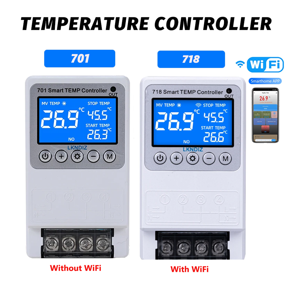 Wifi Thermostat - Pengendali suhu WIFI pintar, pengontrol termostat