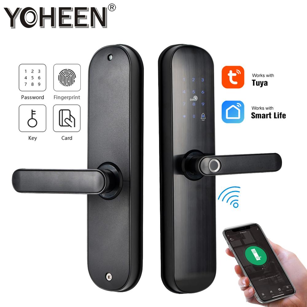 Smart Door Lock Wifi - Tuya Smart Kunci Pintu Digital Kode