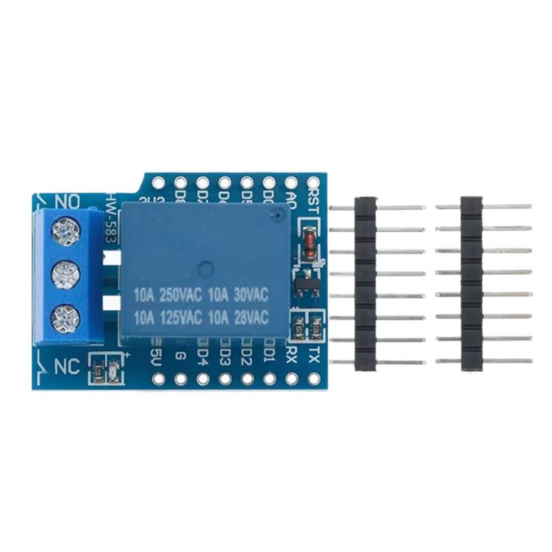 Esp8266 Relay Module - AS95-Satu Saluran Wemos D1 Mini Relay