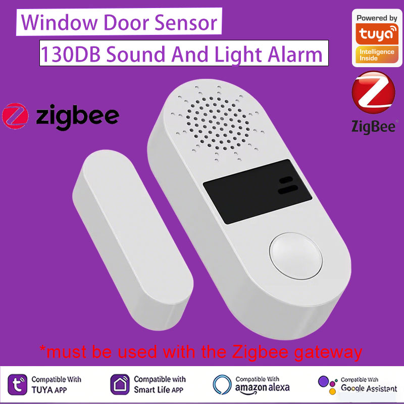 Smart Home Automation Kit - Sensor Kontak Pintu Jendela Nirkabel Tuya