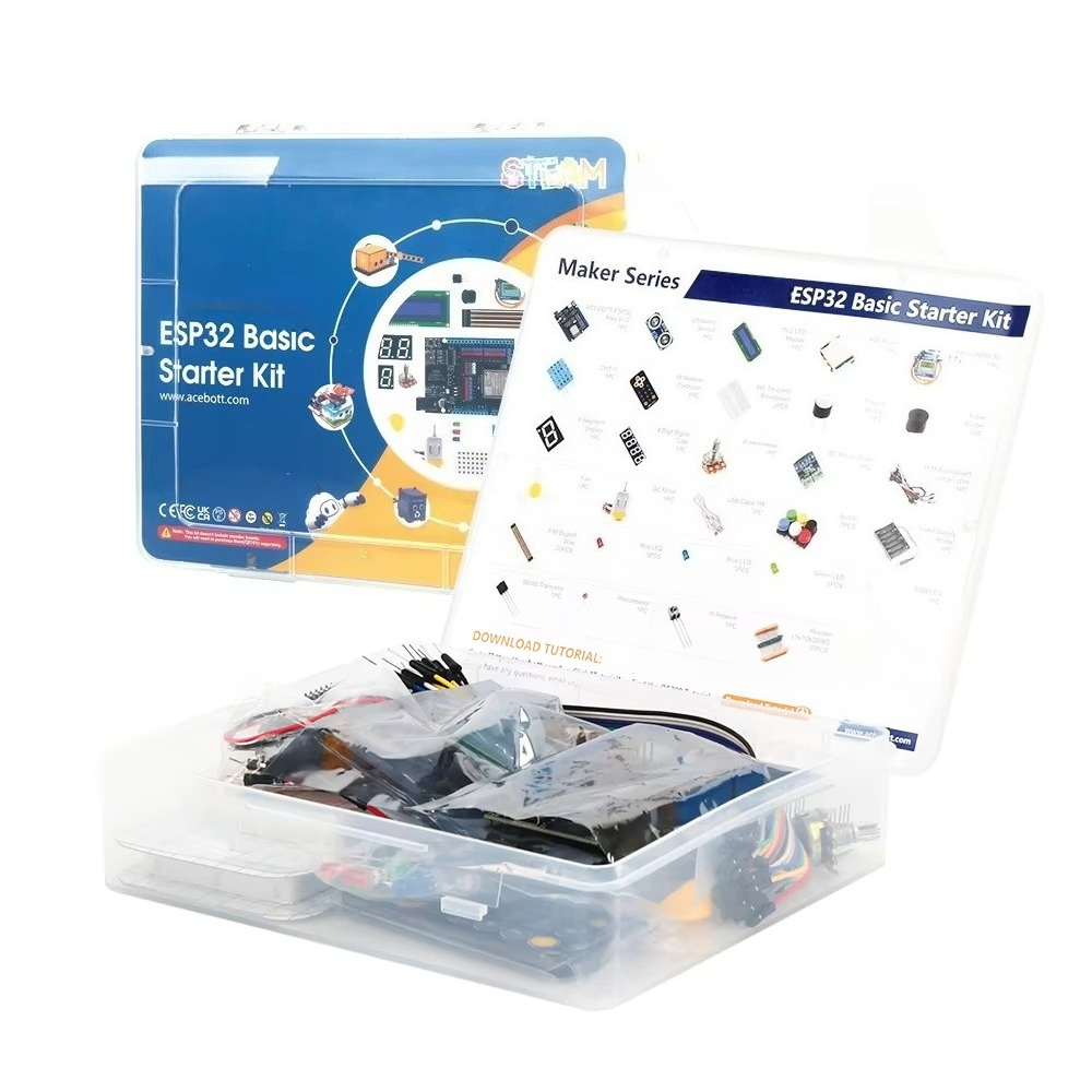 Iot Kit Beginner - Kit Pemula Robot Link ESP32 IoT