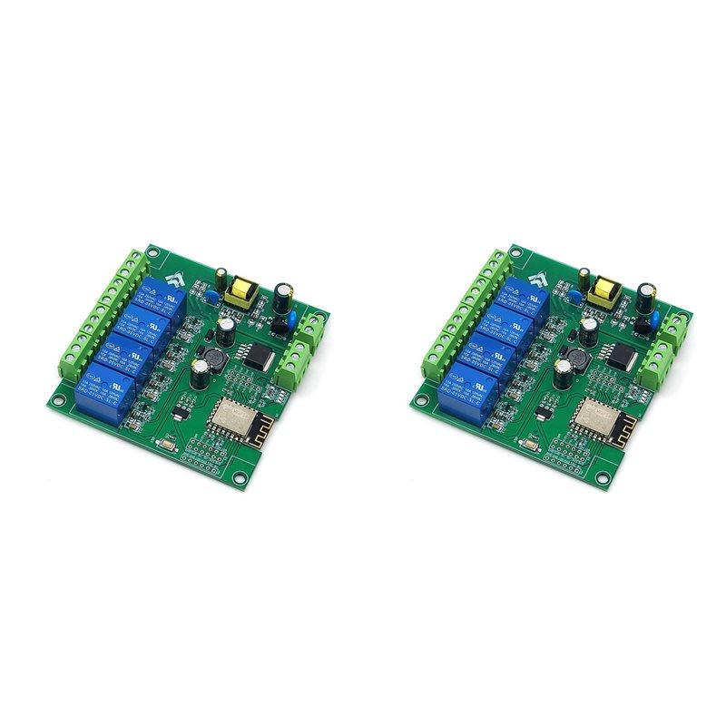 Esp8266 Relay Module - Y43A-2X Modul Relay WIFI 4 Saluran