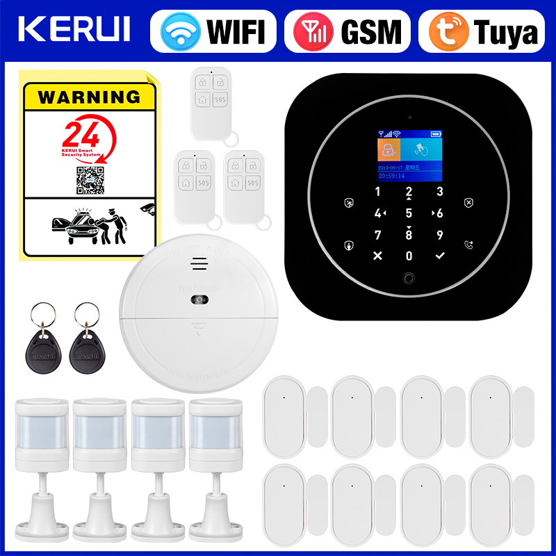 Smart Home Automation Kit - KERUI G12 Kit Sistem Alarm Rumah
