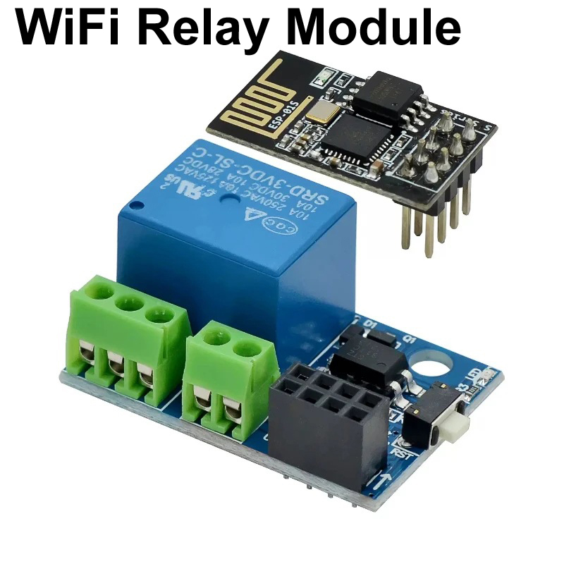 Esp8266 Relay Module - ESP8266 ESP-01 ESP-01S 5V, Modul WiFi