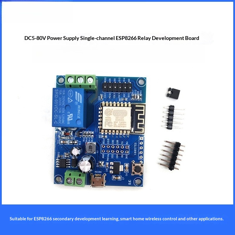 Esp8266 Relay Module - Modul Relay Saluran Tunggal WiFi ESP8266,