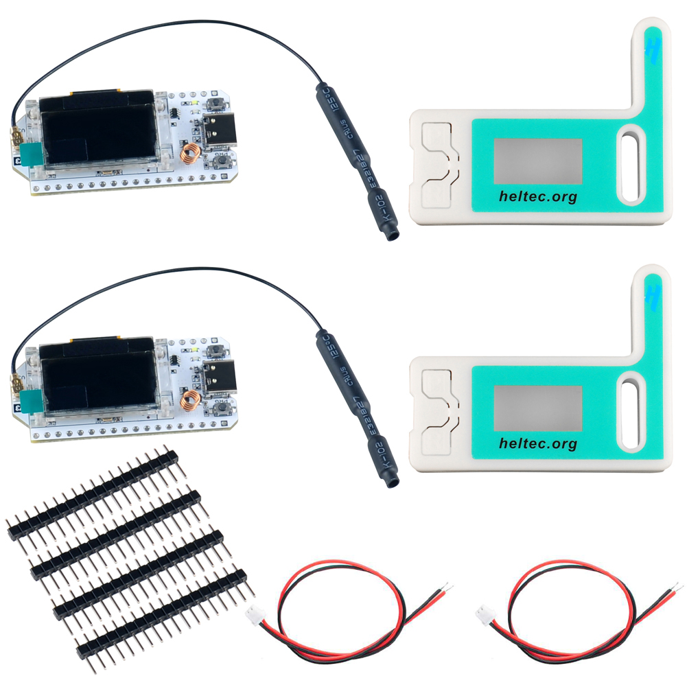 Esp32 Smart Home Kit - 2set ESP32 LoRa V3 papan pengembangan