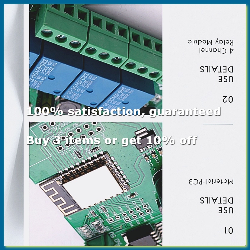 Esp8266 Relay Module - Modul Relay 4 Saluran WIFI Nirkabel