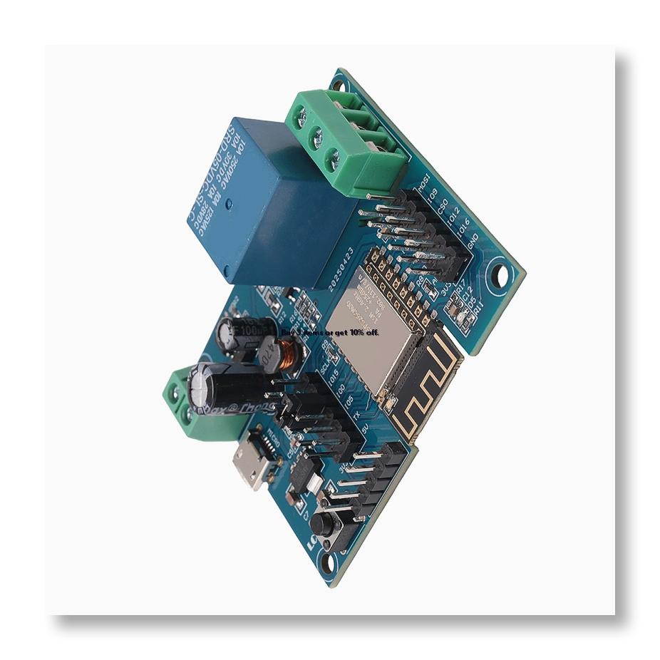Esp8266 Relay Module - ✤ Modul Pengontrol Relay WIFI, DC