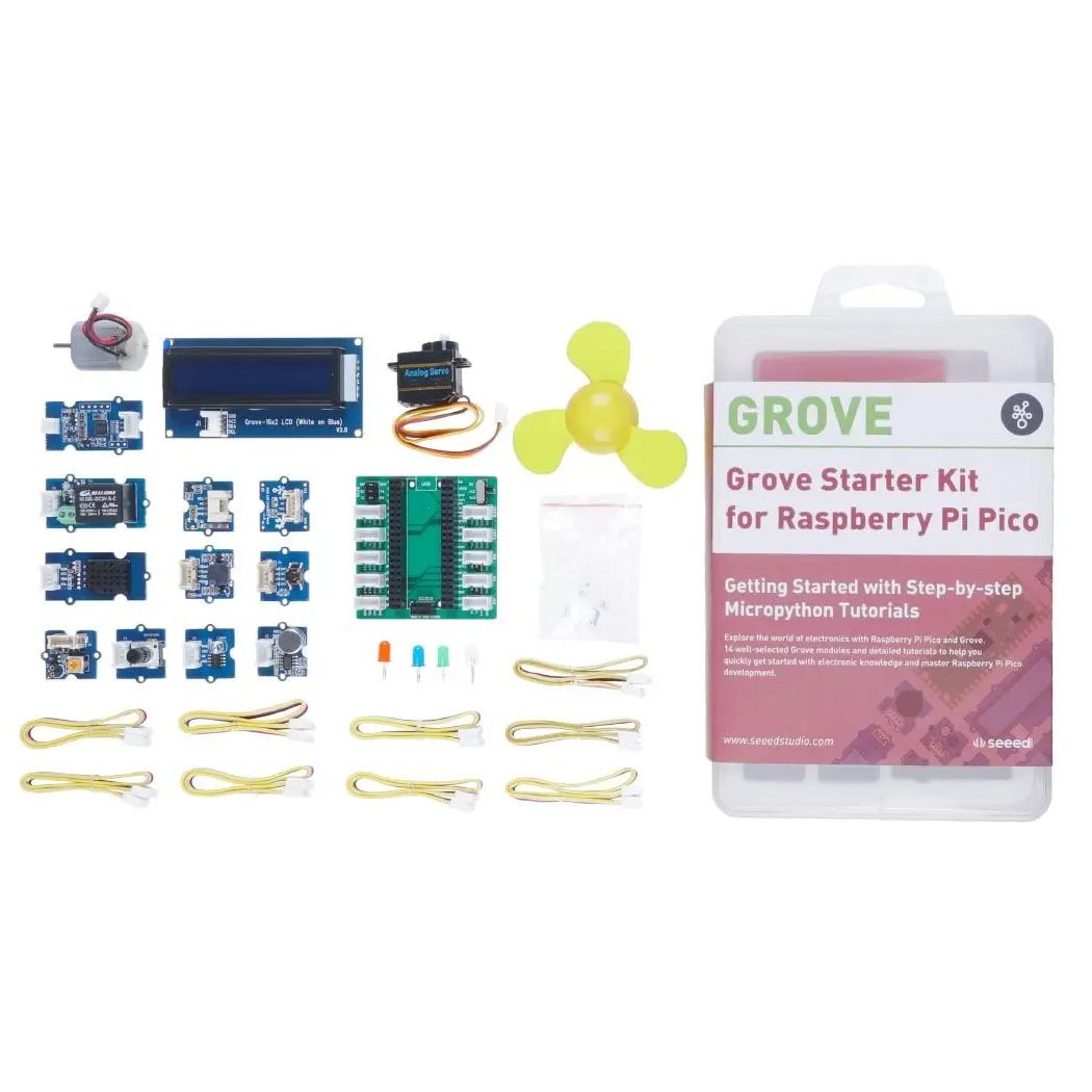 Sensor Kit Arduino - Kit Pengembangan Grove Starter Board Arduino