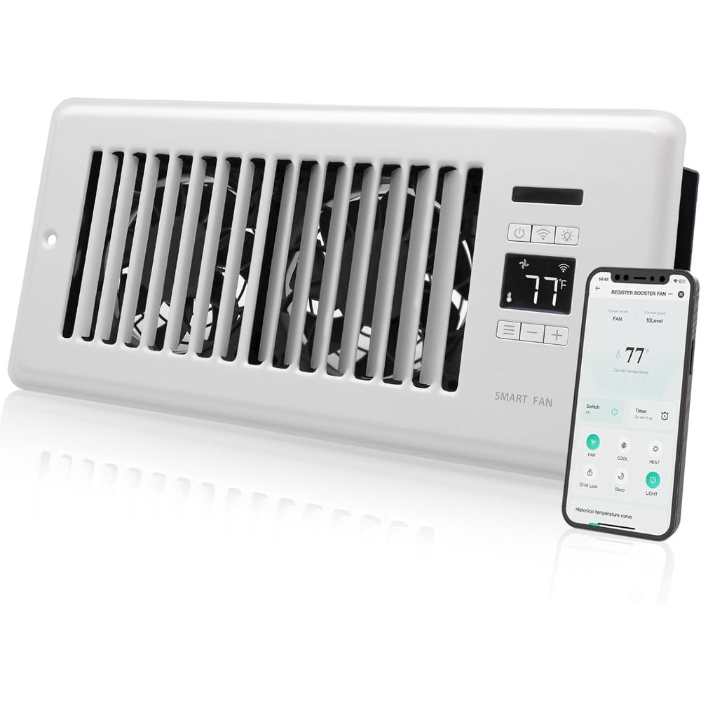 Wifi Thermostat - Kipas Booster Register Super Senyap untuk