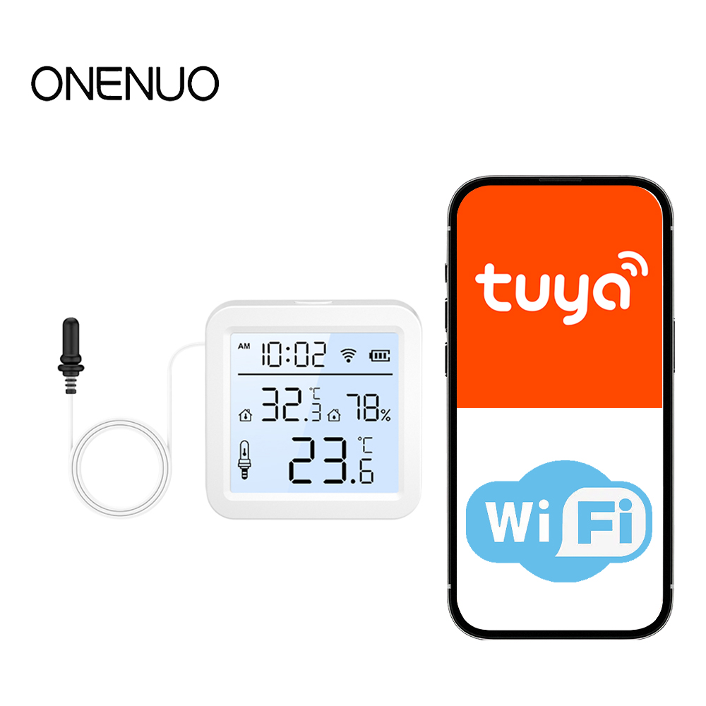 Wifi Thermostat - Sensor Suhu dan Kelembapan WiFi dengan