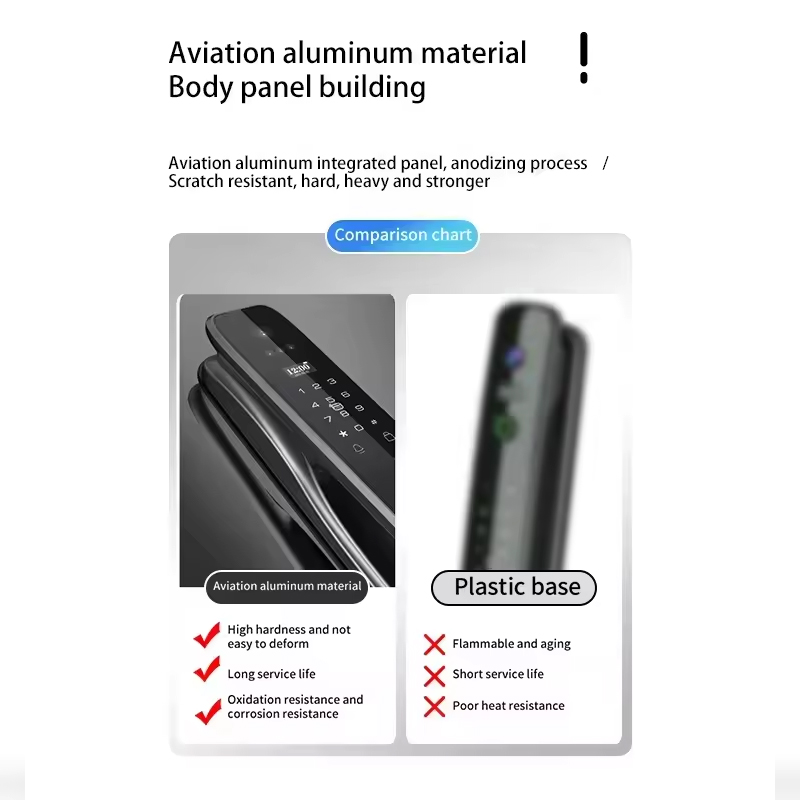 Kunci Pintu Pintar HX5 Pengena - Smart Door Lock Wifi ulasan dan harga