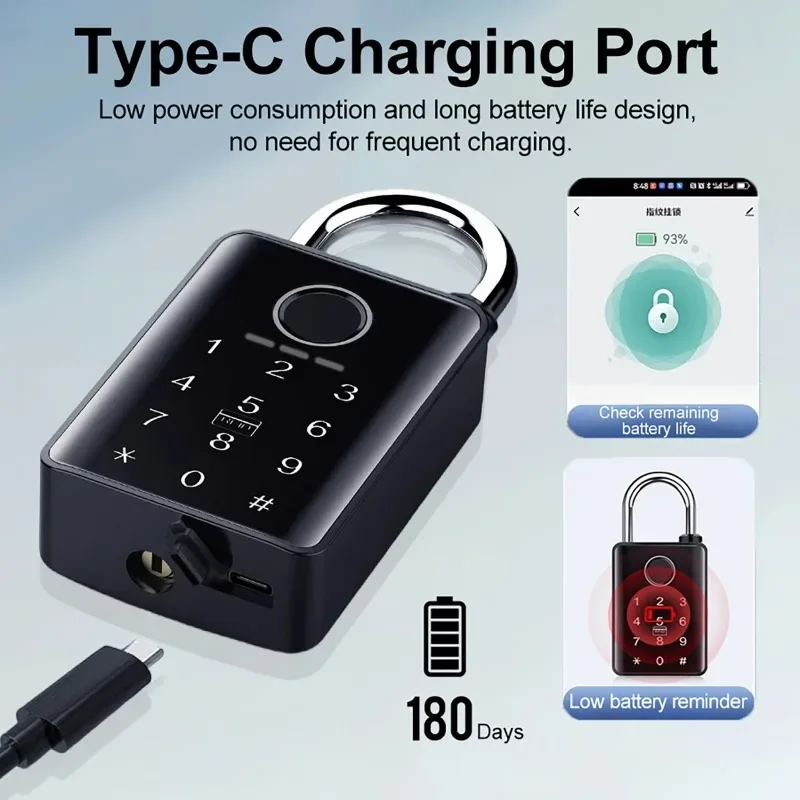 Kunci Pintu Pintar Tuya Smart, - Smart Door Lock Wifi ulasan dan harga