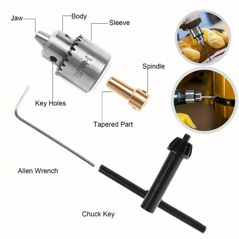 4 Buah/Set Kit Chuck Kontrol K - Microcontroller Kit ulasan dan harga