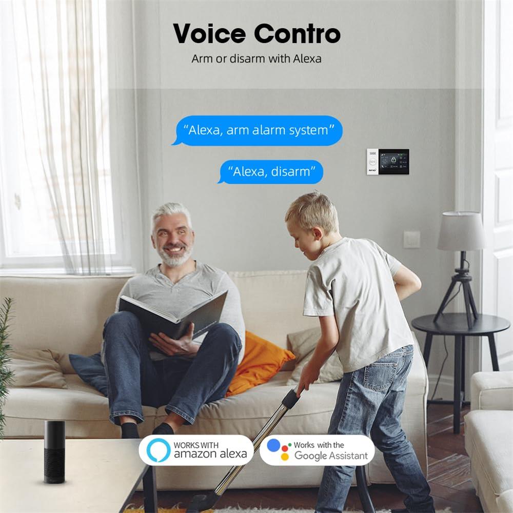 Sistem Alarm GSM Pintar WIFI 2 - Smart Home Automation Kit ulasan dan harga