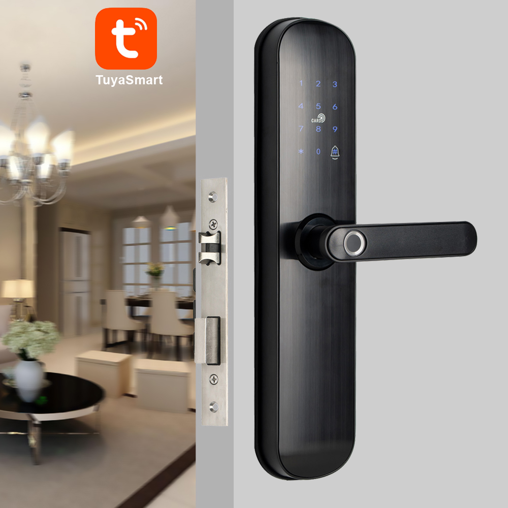 Tuya Smart Kunci Pintu Digital - Smart Door Lock Wifi ulasan dan harga