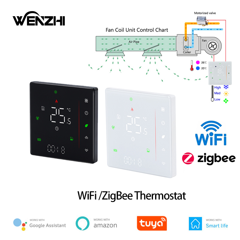 Zigbee/Wifi pendingin udara, k - Wifi Thermostat ulasan dan harga