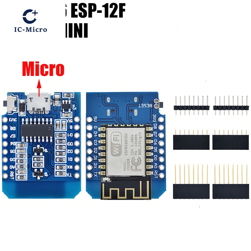 1-10 Buah ESP8266 D1 Papan Pen - Esp8266 Relay Module ulasan dan harga