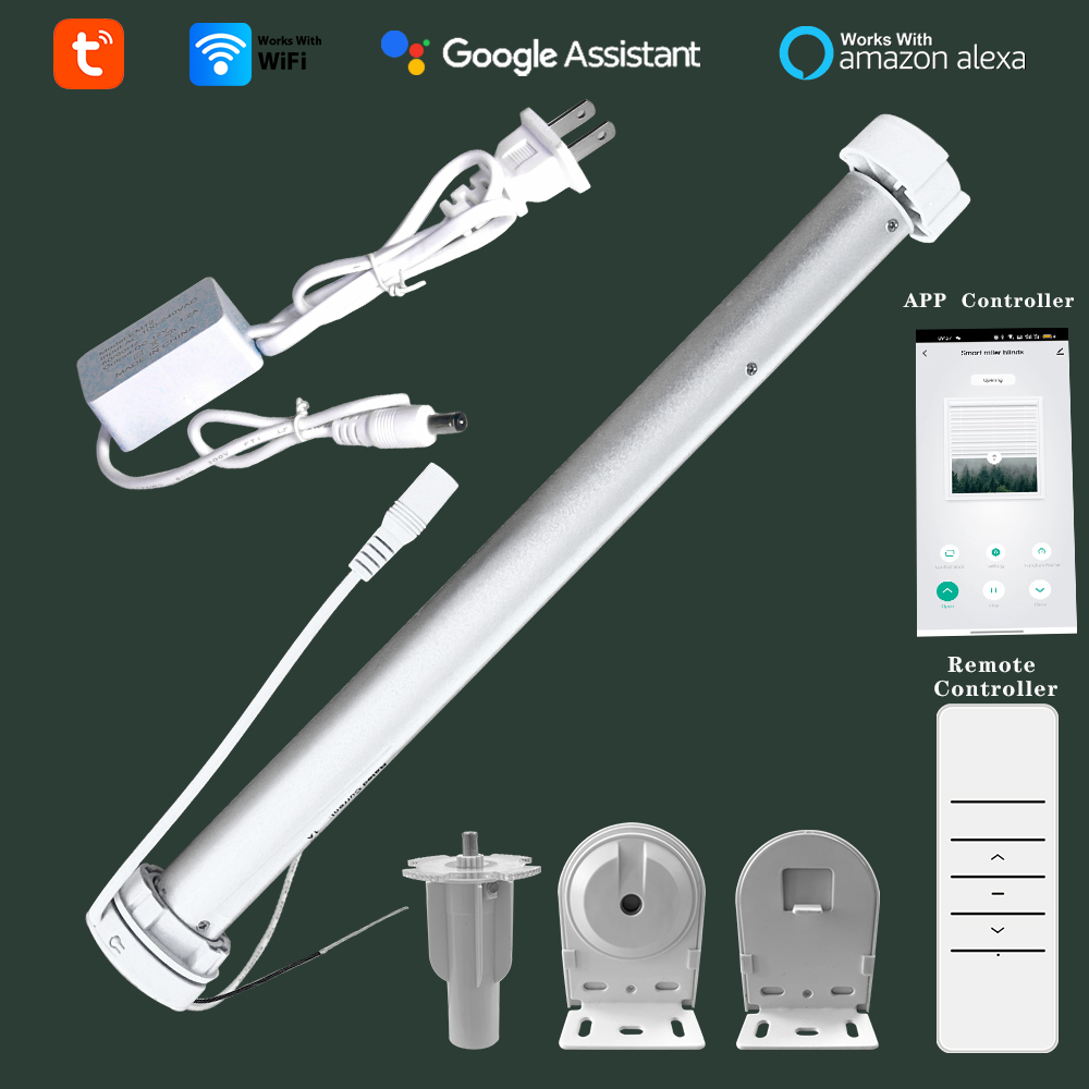 Tuya WiFi Mini Motorized Rolle - Smart Home Automation Kit ulasan dan harga