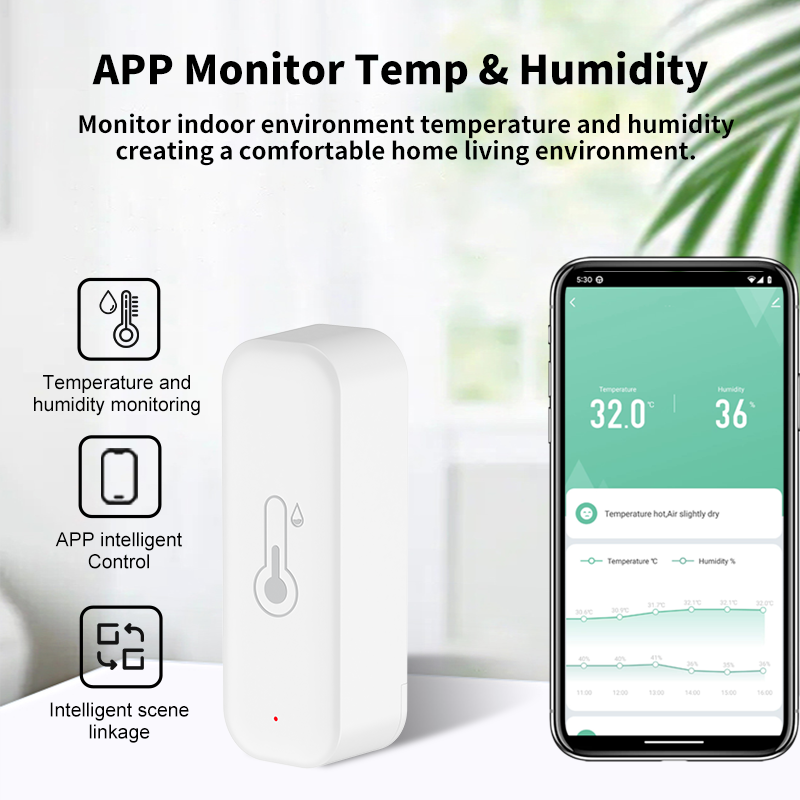 1 ~ 4 buah Tuya WiFi Sensor Su - Smart Home Automation Kit ulasan dan harga