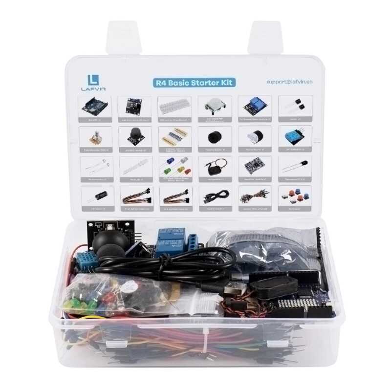 Kit Pemula Pengembangan UNO R4 - Electronics Project Kit ulasan dan harga