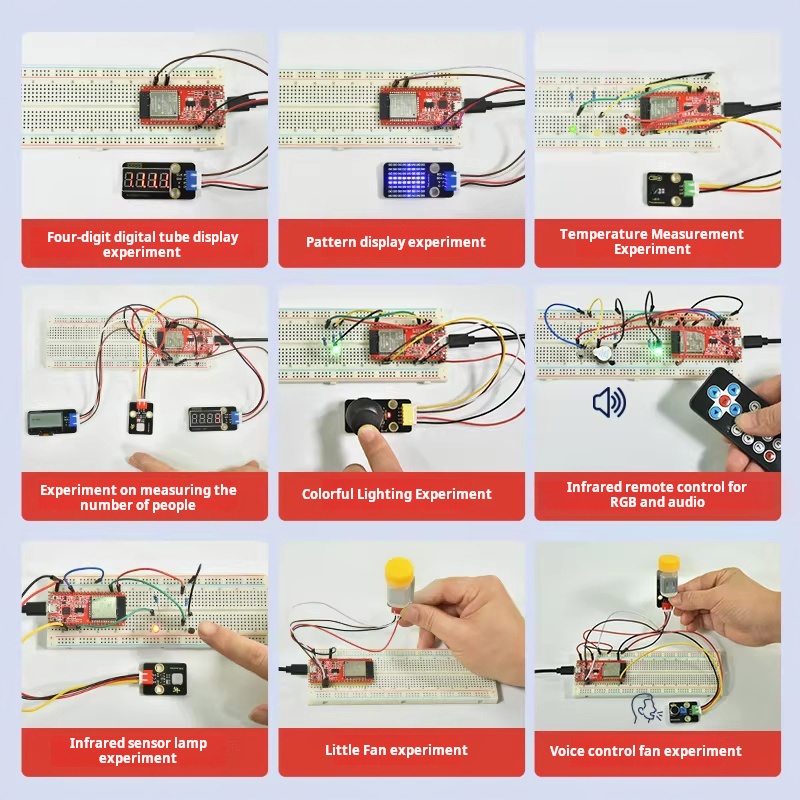 Papan pengembangan ESP-32 ESP3 - Iot Kit Beginner ulasan dan harga