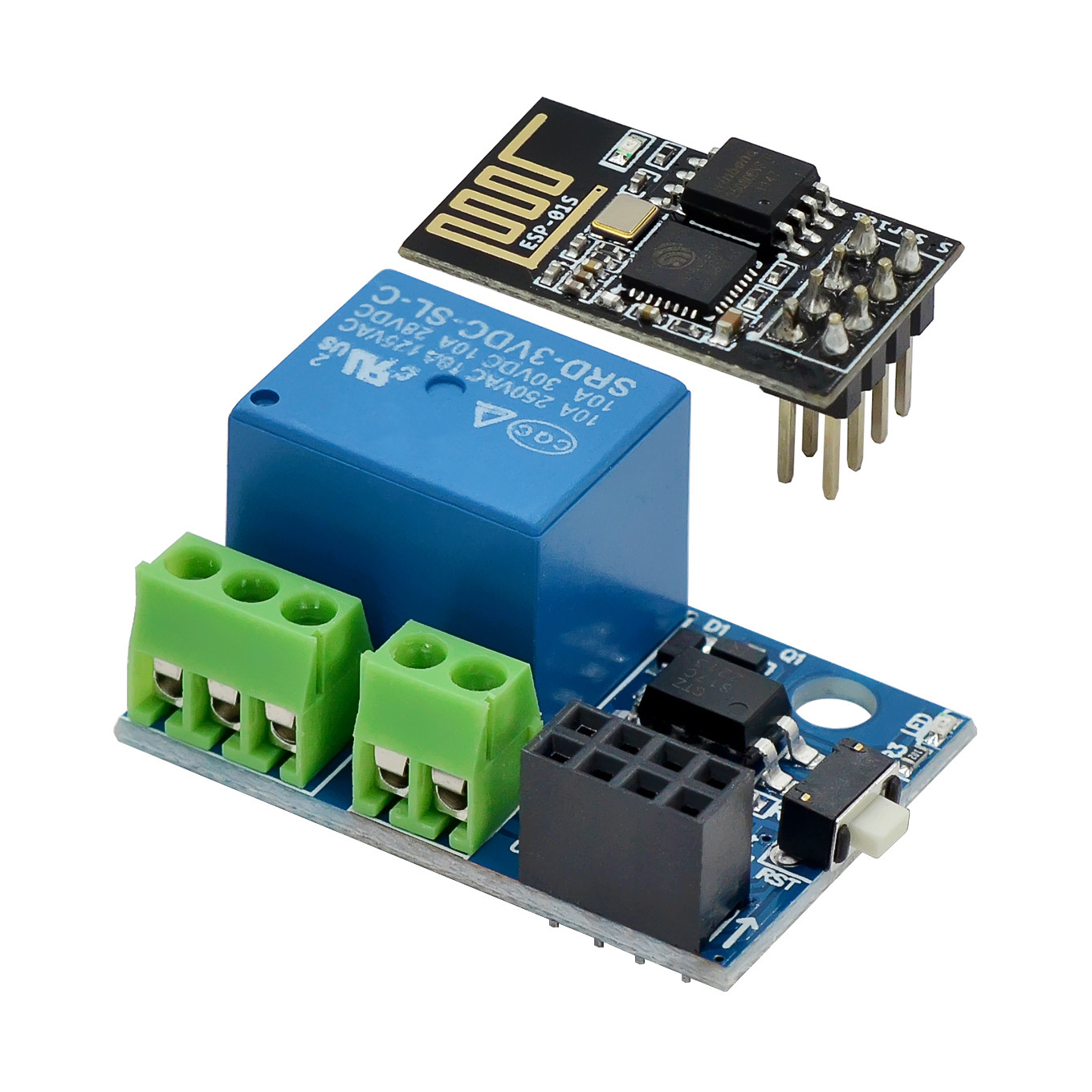 Modul Relay WiFi ESP-01S 5V 10 - Esp32 Smart Home Kit ulasan dan harga