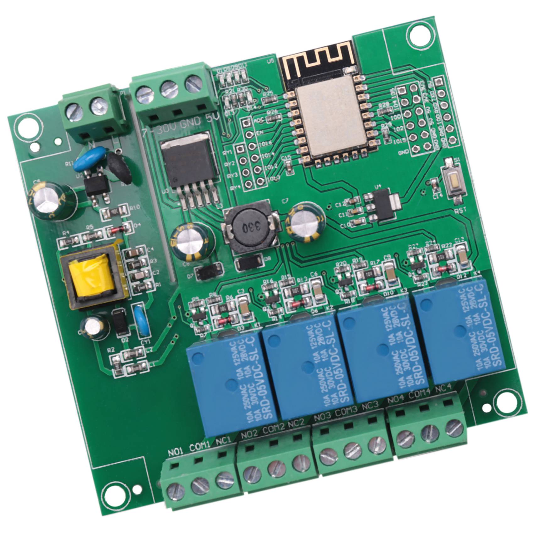 SCLS ESP8266 Modul Relai 4 Sal - Esp8266 Relay Module ulasan dan harga