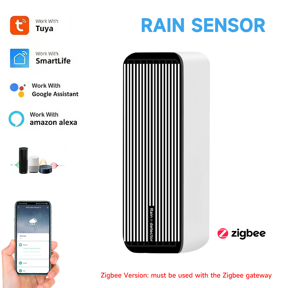 Tuya ZigBee Sensor Hujan Tuya  - Smart Home Automation Kit ulasan dan harga