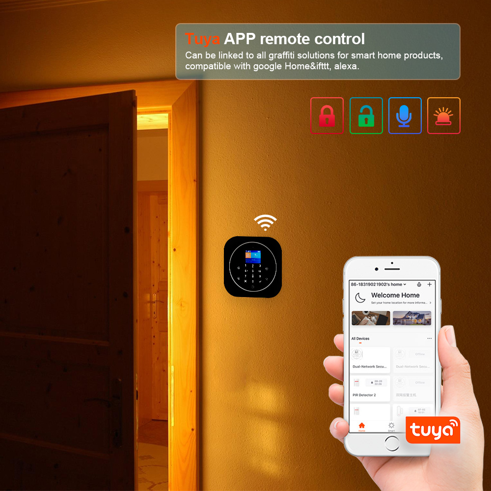 KERUI G12 Kit Sistem Alarm Rum - Smart Home Automation Kit ulasan dan harga