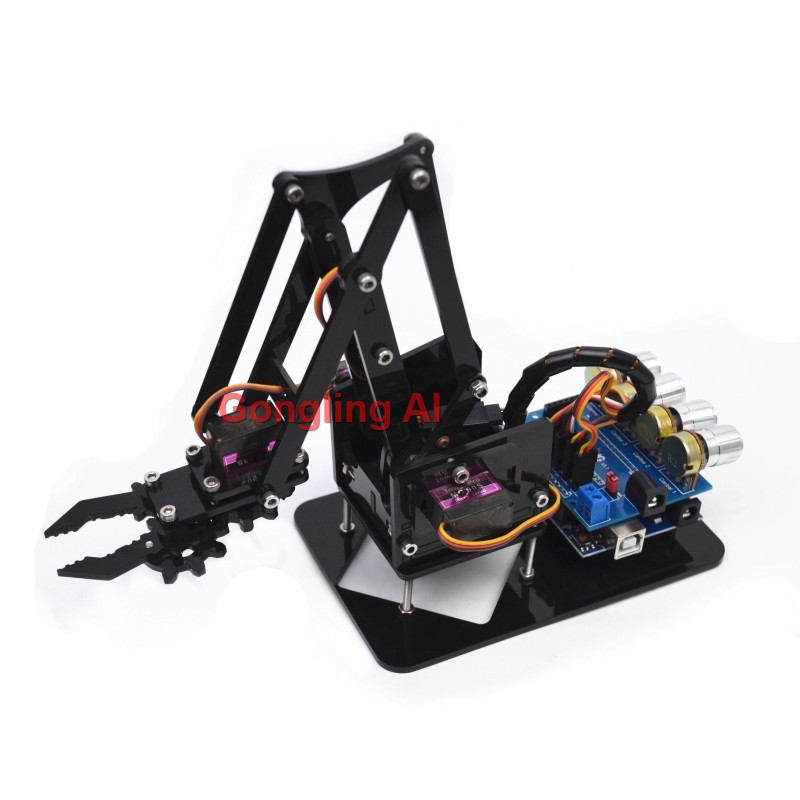 Kit Lengan Robot STEM 4 DOF Se - Stem Robotics Kit ulasan dan harga
