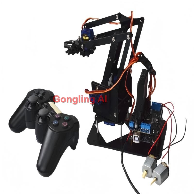Kit Lengan Robot STEM 4 DOF Se - Stem Robotics Kit ulasan dan harga