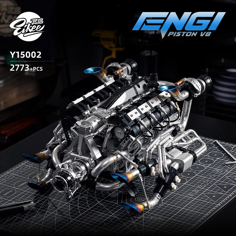 Paket Kit Merakit Mesin V8 unt - Stem Robotics Kit ulasan dan harga