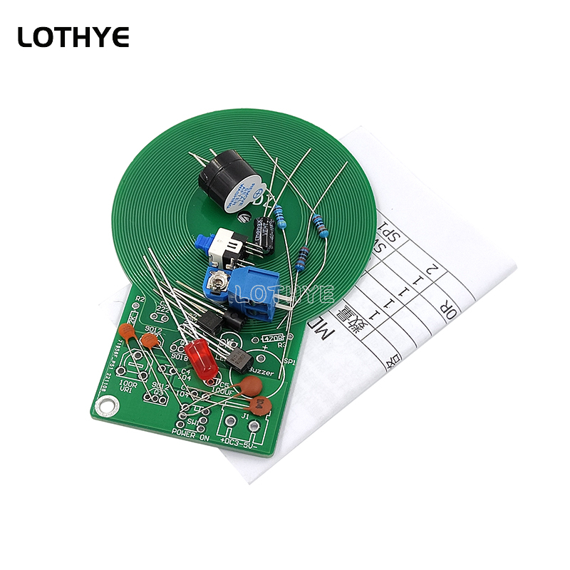 DC 3V-5V Kit Detektor Logam DI - Electronics Project Kit ulasan dan harga