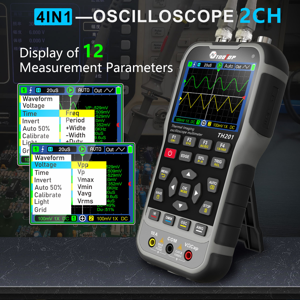 TOOLTOP TH201 4in1 Thermal Ima - Microcontroller Kit ulasan dan harga