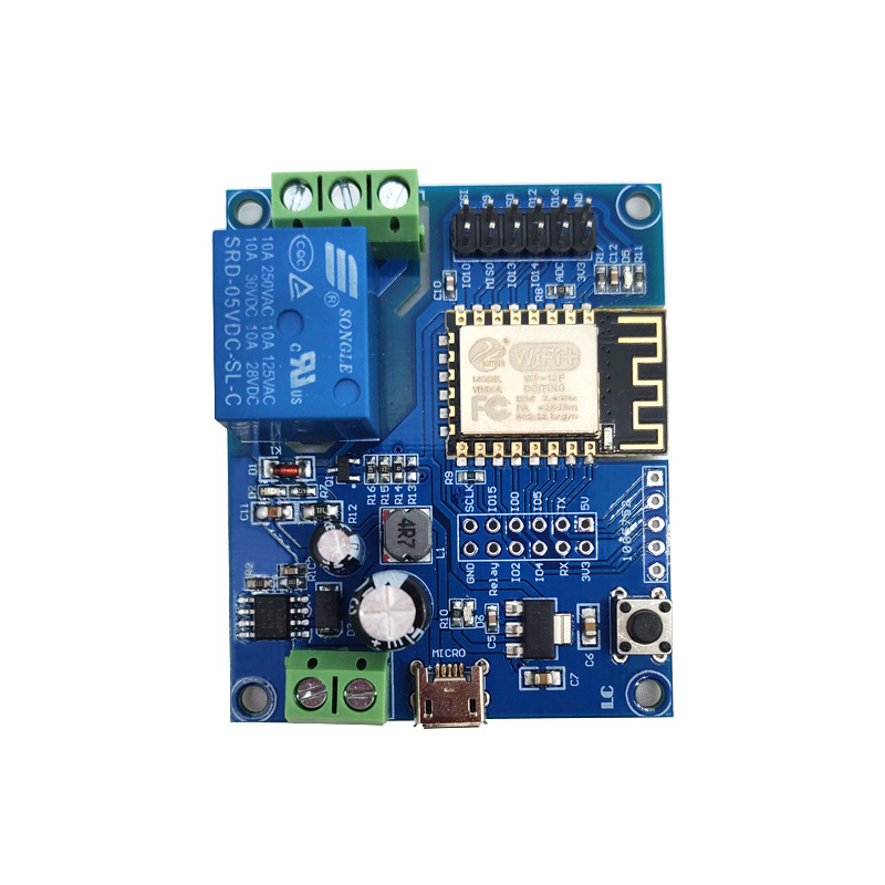 Modul Relay Saluran Tunggal Wi - Esp8266 Relay Module ulasan dan harga