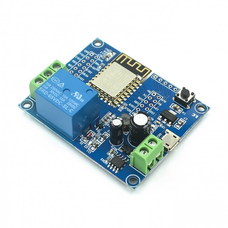 Catu daya DC5-80V es08266 papa - Esp8266 Relay Module ulasan dan harga
