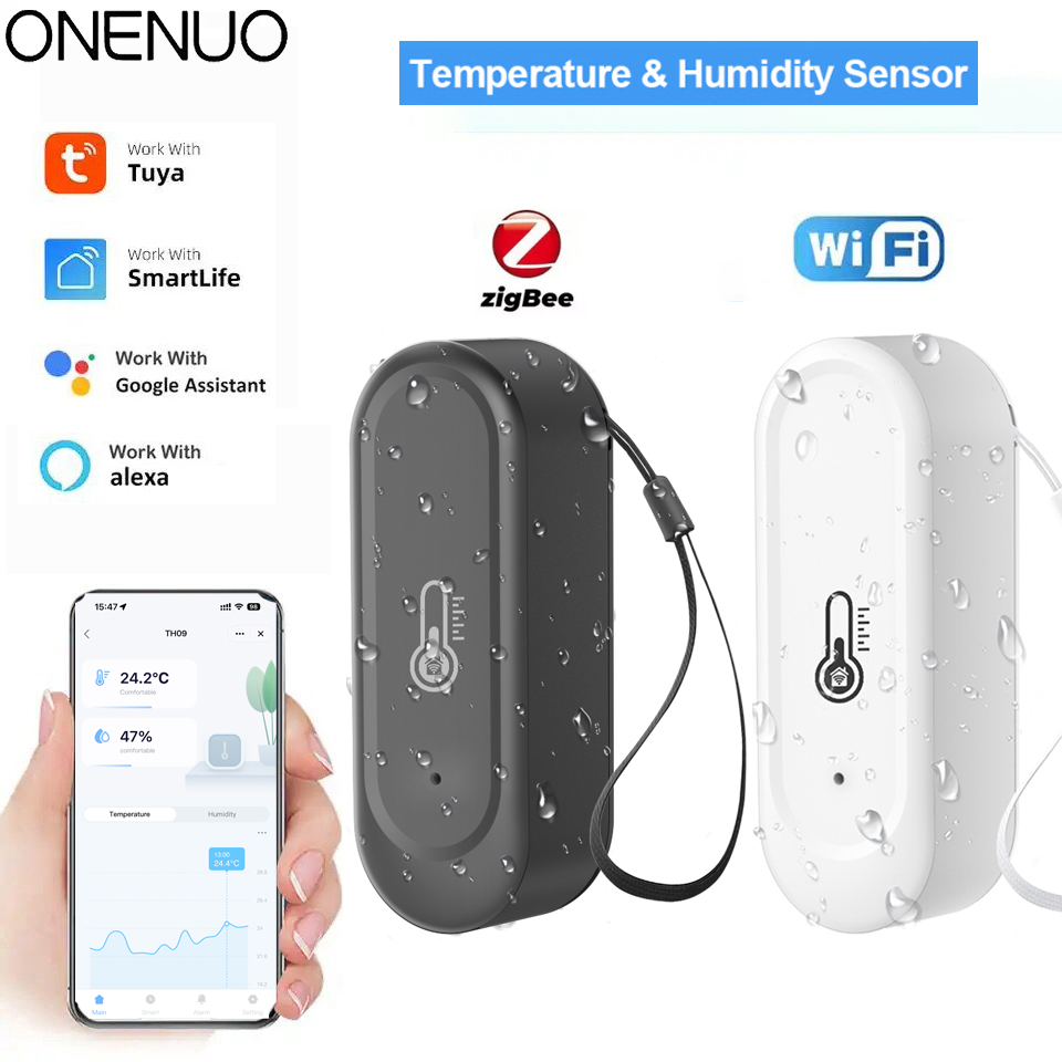 IP65 Tuya Zigbee/WiFi Sensor K - Wifi Thermostat ulasan dan harga