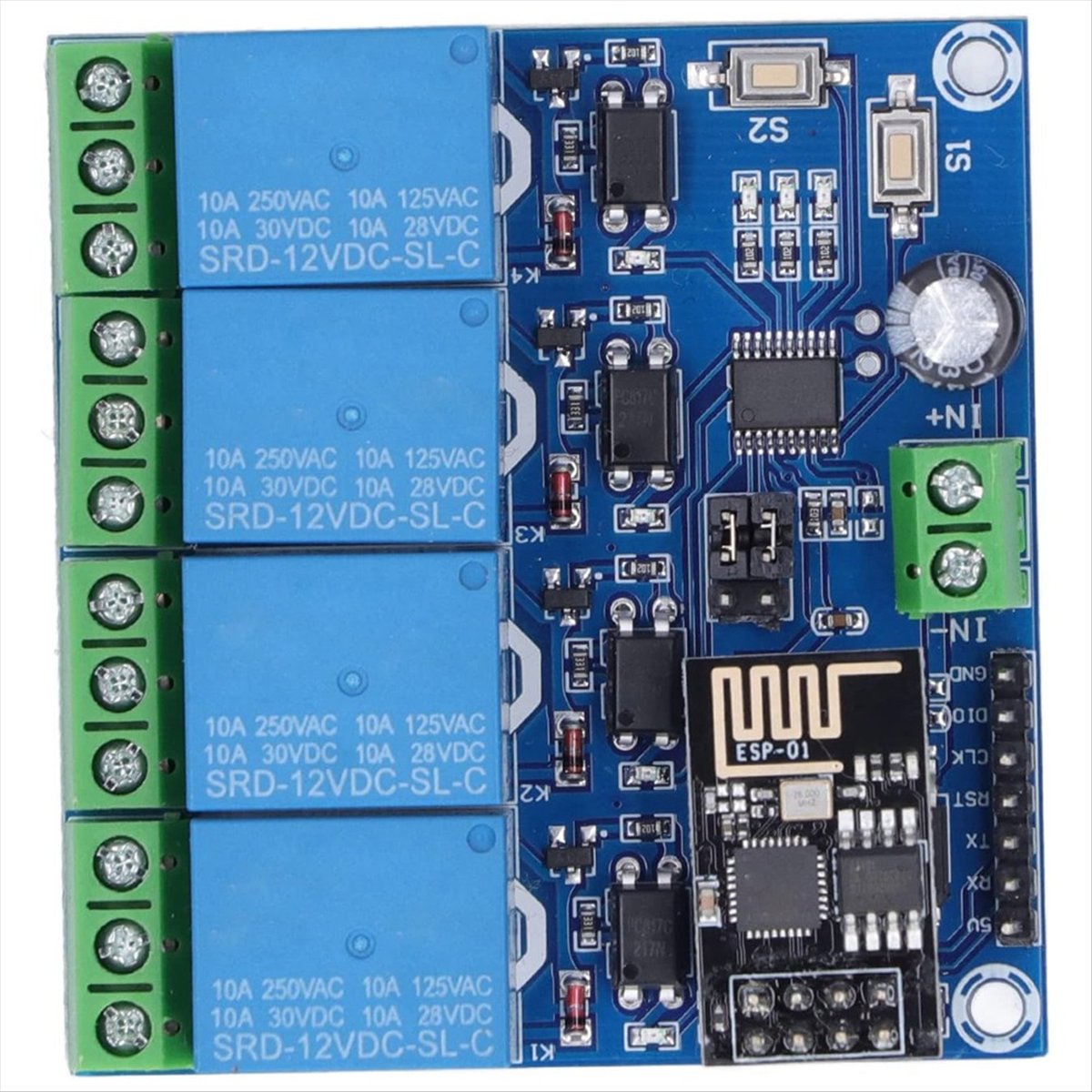 Super Sale Modul Relai Nirkabe - Esp8266 Relay Module ulasan dan harga