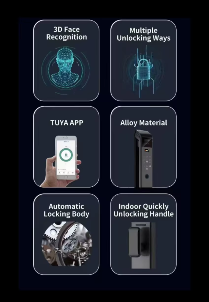 Kunci Pintu Pintar WiFi Enriqu - Smart Door Lock Wifi ulasan dan harga