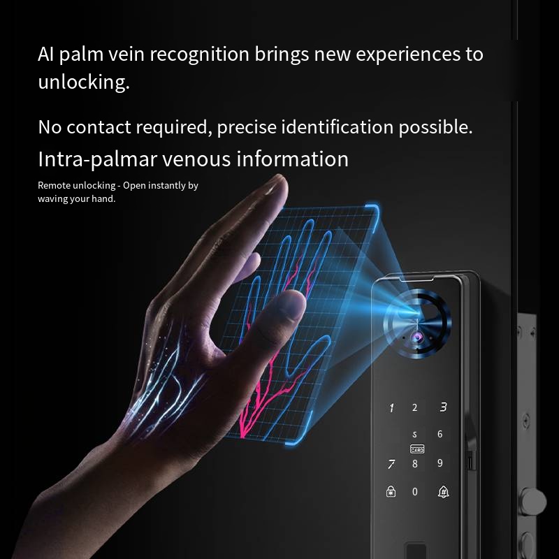 Kunci Pintar Digital Elektroni - Smart Door Lock Wifi ulasan dan harga