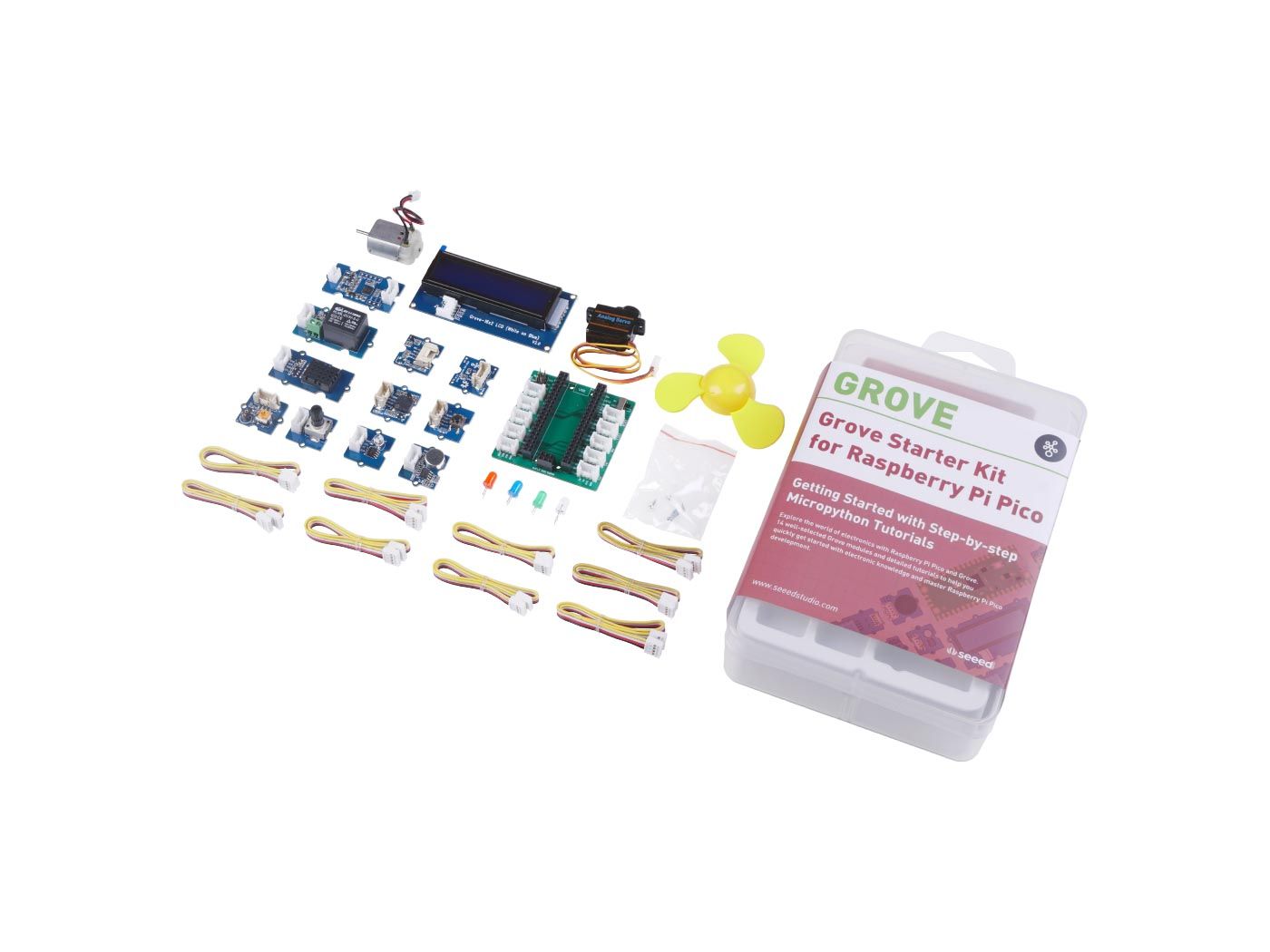 Kit Pengembangan Grove Starter - Sensor Kit Arduino ulasan dan harga