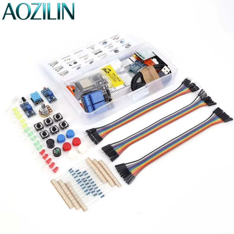 AOZILIN 10 Set Kit Pengembanga - Iot Kit Beginner ulasan dan harga