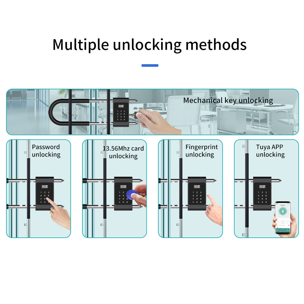 Kunci Sidik Jari Biometrik Ele - Smart Door Lock Wifi ulasan dan harga