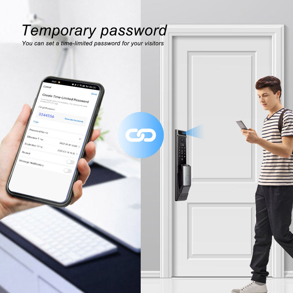 Kunci Pintu Pintar Tanpa Kunci - Smart Door Lock Wifi ulasan dan harga