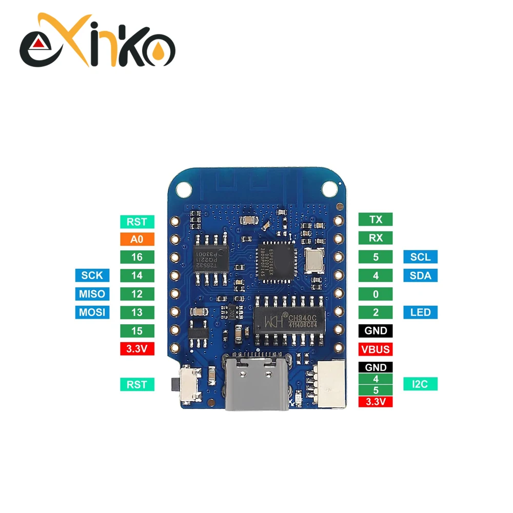 1/5/10 buah WeMos D1 Mini ESP8 - Esp8266 Relay Module ulasan dan harga
